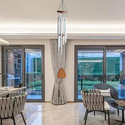 Aluminium-Windspiel zum Aufhängen, dekoratives Windspiel mit Fänger für Tür, Hof, Außenbereich