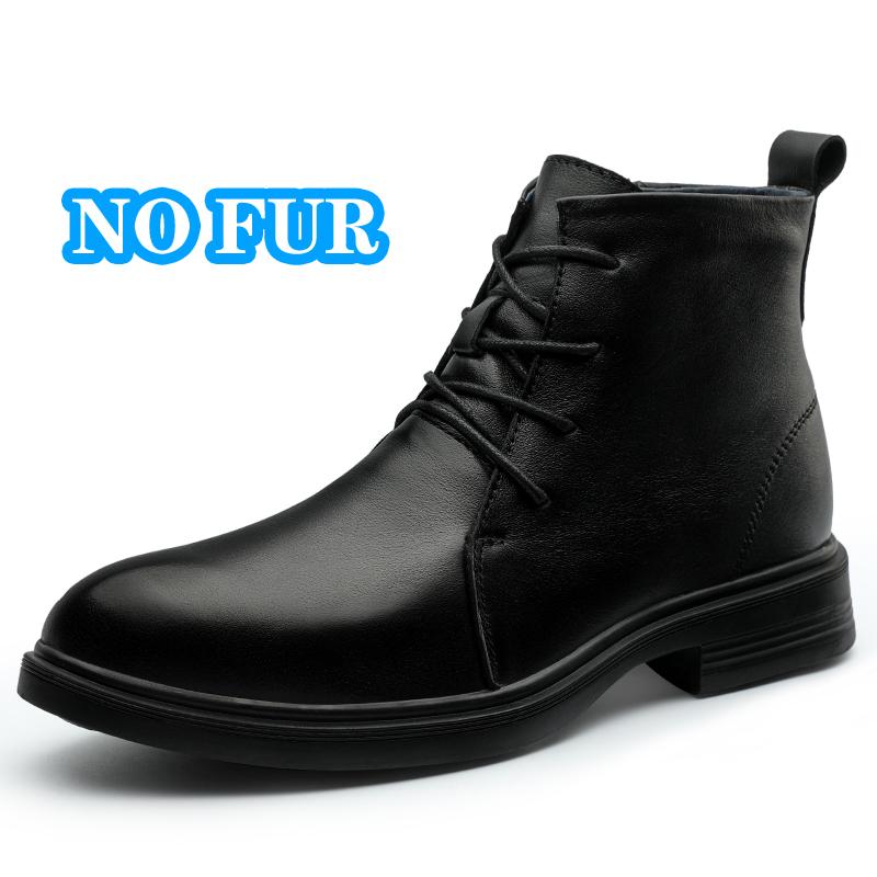 Fashion Genuine Leather Men's High Top Boots High Quality Motorcycle Boots Fashion Outdoor Men Lace Up Ankle Boots Non-Slip Male Botas