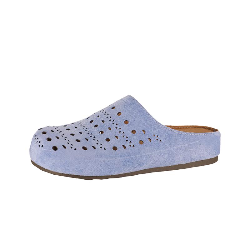 Fashion Aphixta Pink Hollow Slides Rubber Sole Woman Slippers Round Toe Flip Flops Red Flat With Beach Shoes Outside Sandals Half Slide