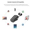 Model K36 Bluetooth Business Sports Headset with Retractable Cord and Call Vibration Alerts