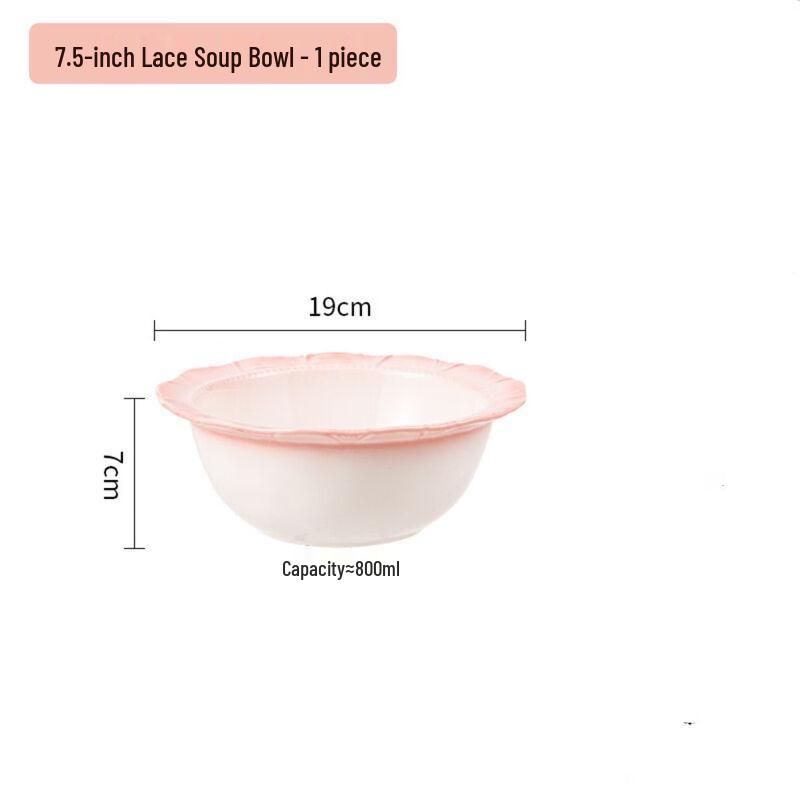 Wutuo Muschelförmige Keramik-Suppenschüssel