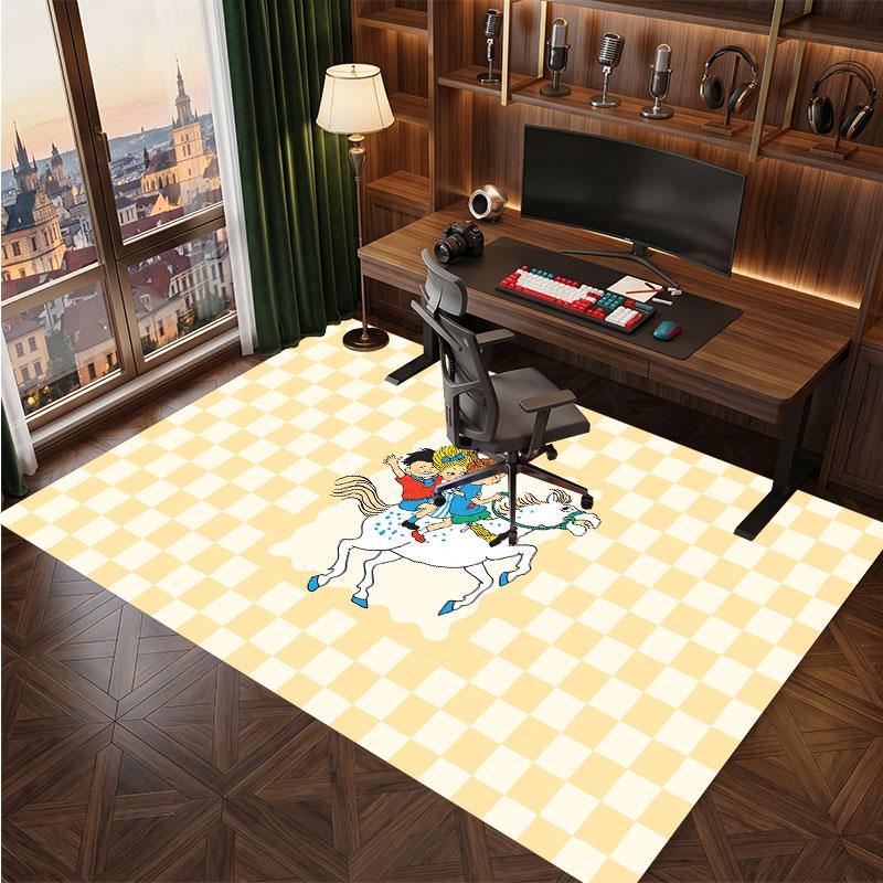 Pippi Longstocking Rug Soft Thick Non Slip Floor Carpet for Bedroom Living Room Home Decor