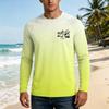 Men's Long Sleeve Outdoor Shirt UPF50 Plus Sun Protection Breathable Lightweight Loose Fit Summer Casual Top