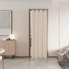 Dehome Blackout 150cm Wide x 200cm Single Grommet Room Thermal UV Protection Curtains, Long, Beige, Panel, Style, Divider, Privacy, Insulation,