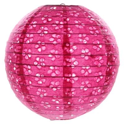 Round Hollow Out Paper Lantern 12inch Multicolor Chinese Lantern Paper Balls Decor Wedding Birthday Party Hanging Decoration 1PC