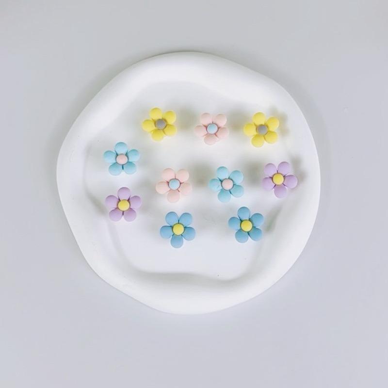 

Набор из 10 модных шармов для обуви, аксессуары, пряжка для обуви с отверстиями, летние милые цветные цветы, смола, DIY украшения для обуви для Bogg Bag