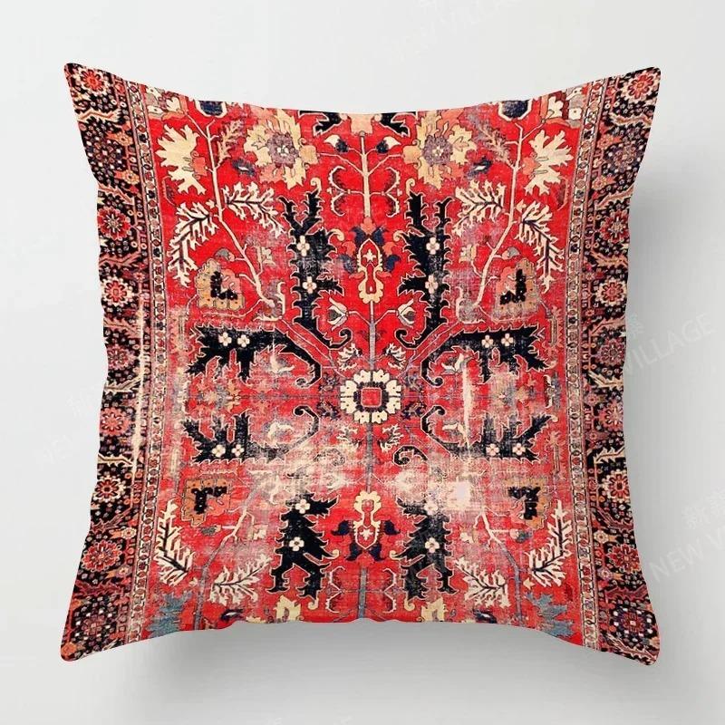 Home Decor Exotic Patterned Decorative Cushion Covers Pattern Cushion Cover Suitable for Sofa Bedroom Car Pillow Cover