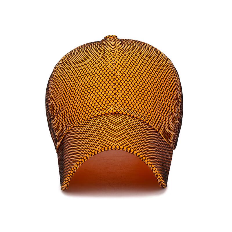 ZHENYUEQI Solid Color Summer Mesh Baseball Cap