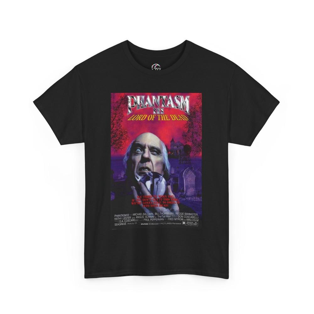 Phantasm 3 Lord Of The Dead Movie Poster Retro TShirt For Men amp; Women Unisex T-Shirt XXL