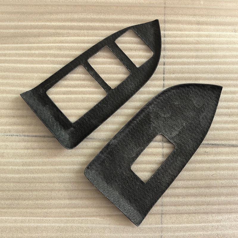 Real Carbon Fiber Interior Window Button Panel Sticker for Toyota 86, GT86, BRZ (2012-2015)