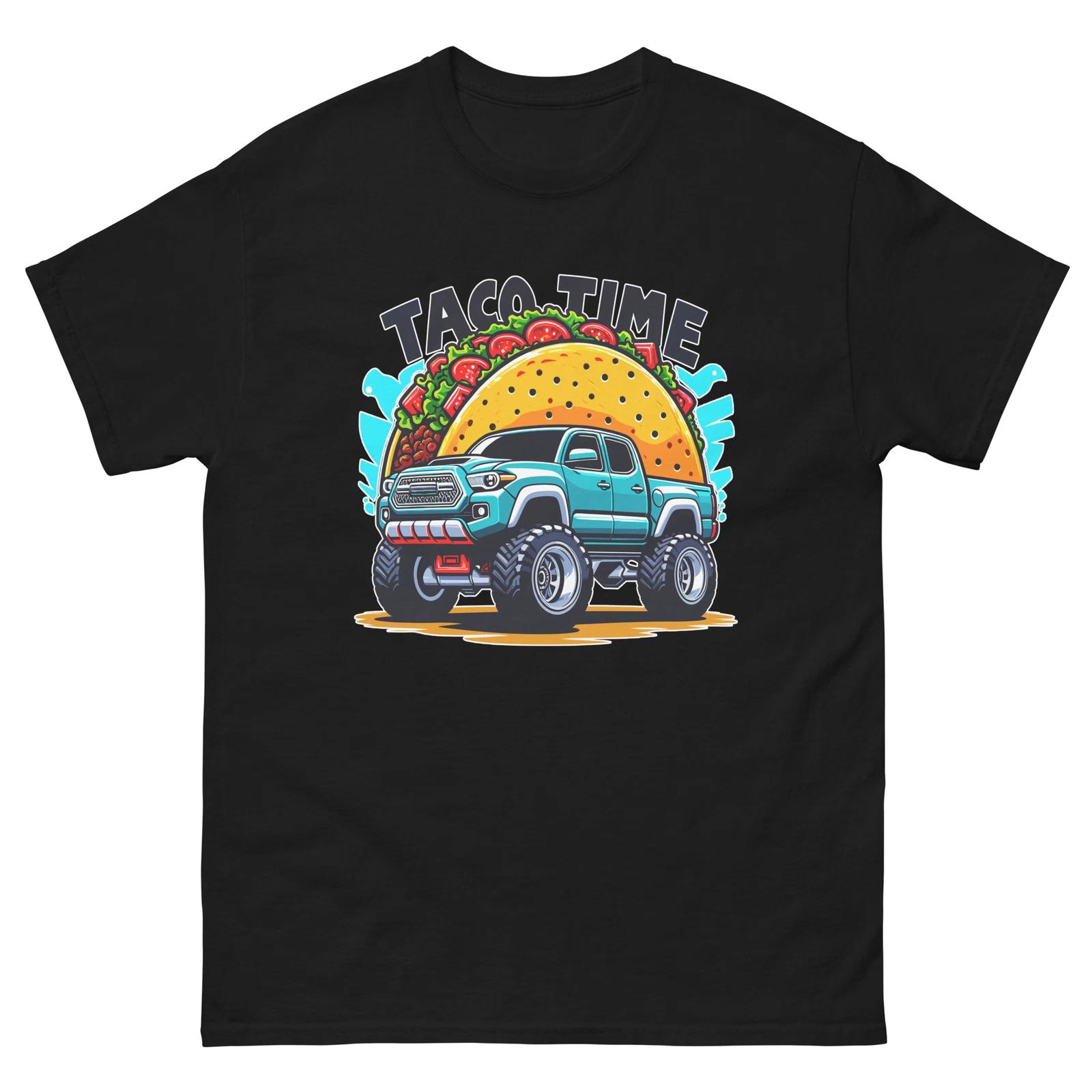 Taco Tunnel Truck Fun T-Shirt M
