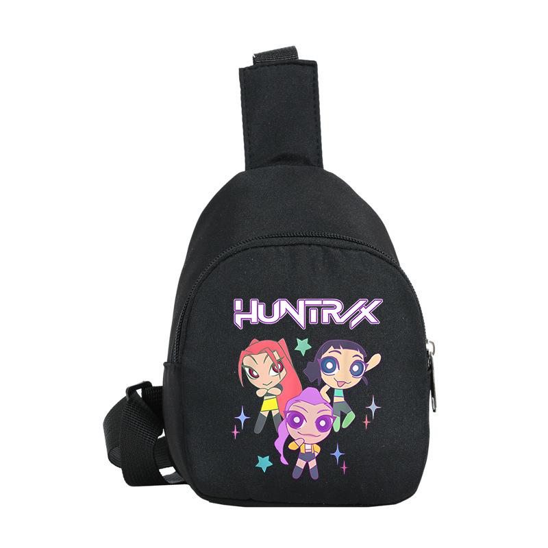 Casual Children'S Breast Bag Animation Cartoon Printing Fashion Boys And Girls Crossbody Bag Change Small Backpack