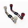 Outdoor Fishing Water Drop Reel Fishing Reel Handle Aluminum Alloy Water Drop Reel Conversion Diy Accessories