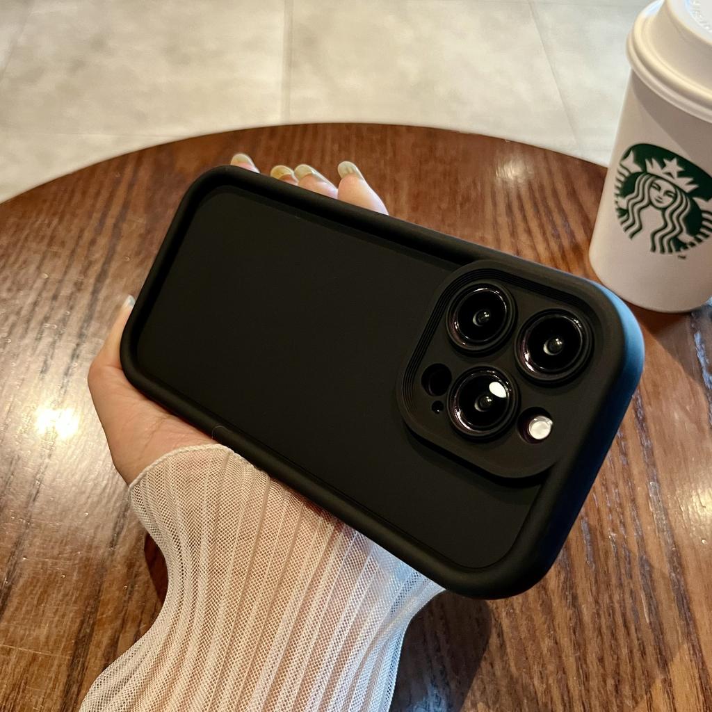 Simple Macaron Liquid Silicone Suitable for IPhone 15 Mobile Phone Case Solid Color Apple 14 Anti-fall Protection Case