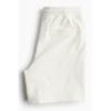 H M Regular Fit Sweat sHorts creaM