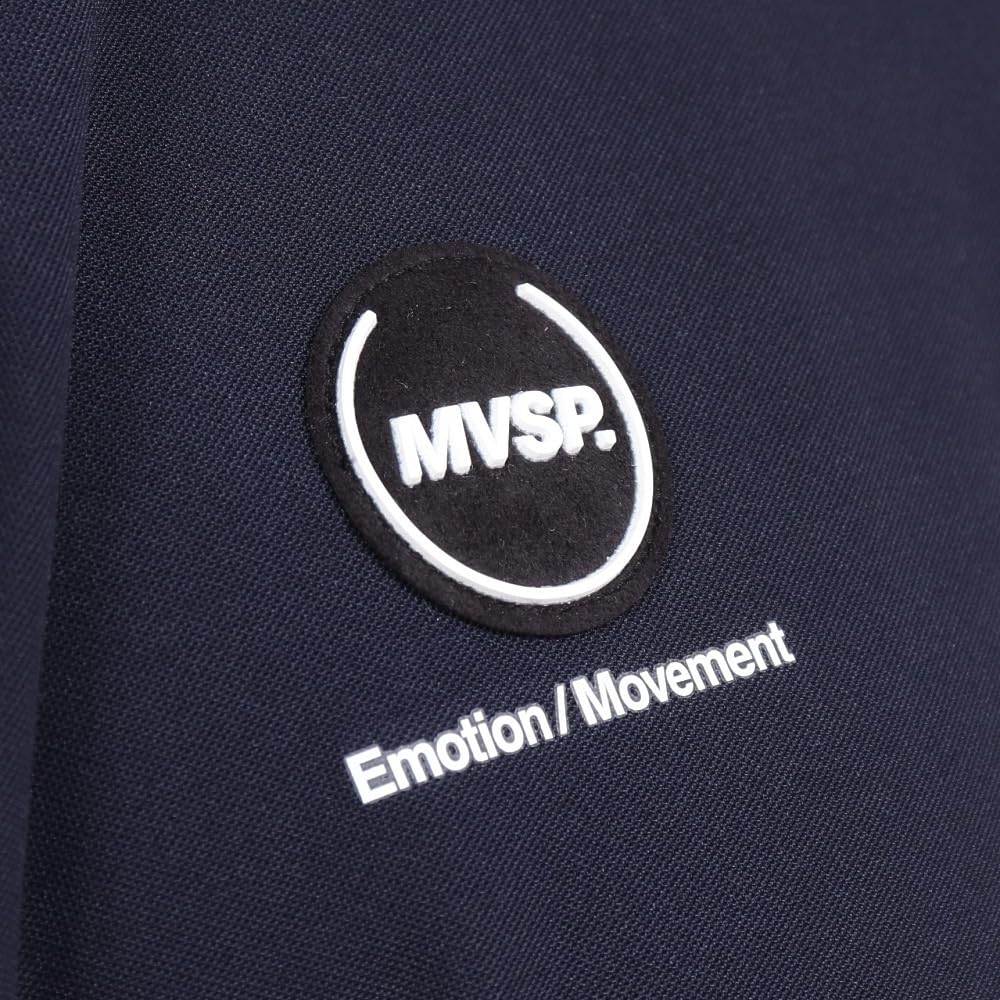 DESCENTE Short Sleeve Pique Mock UV NV Men's T-Shirt, Neck, Protection, DX-C2500XB (Navy/M/Men's)