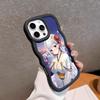 Azur Lane Shoukaku Phone Case for iPhone 17 16 15 14 13 12 11 Air Pro Max Plus Black Soft TPU Wavy Edge Cover