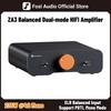 Amplificador de Potência Estéreo Fosi Audio ZA3 TPA3255 Classe D HiFi para Caixa Acústica de Estante Passiva Com Entrada XLR/RCA/Balanceada