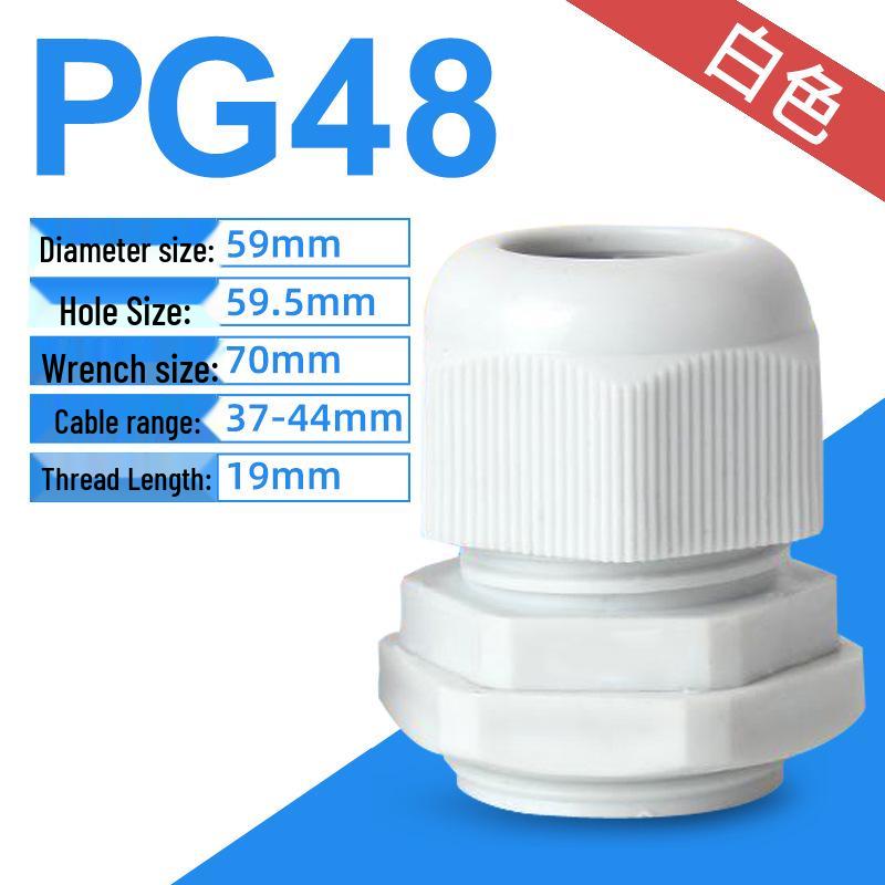 Nylon Waterproof Cable Connector - PG7/9/11/M12/M16 Sealing Gland