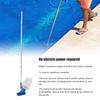 Mini Vacuum Pool Cleaner Portable Pool Vacuum  with 4 Section Poles Underwater Cleaner Set for Hot Tub Pond Fountain