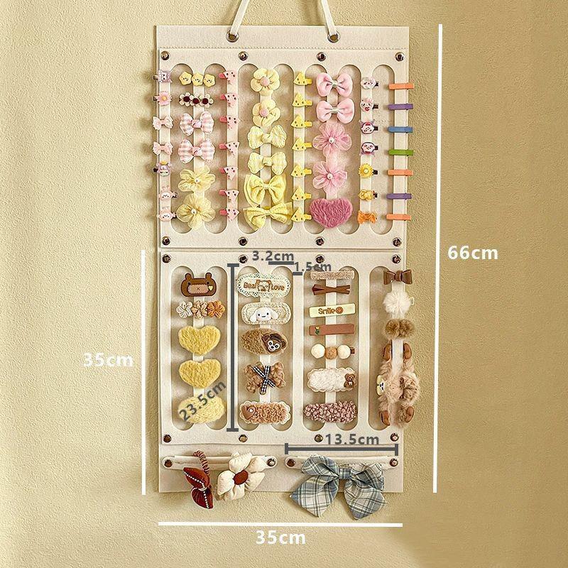 Minimalist Hanging Jewelry and Headwear Organizer Bag