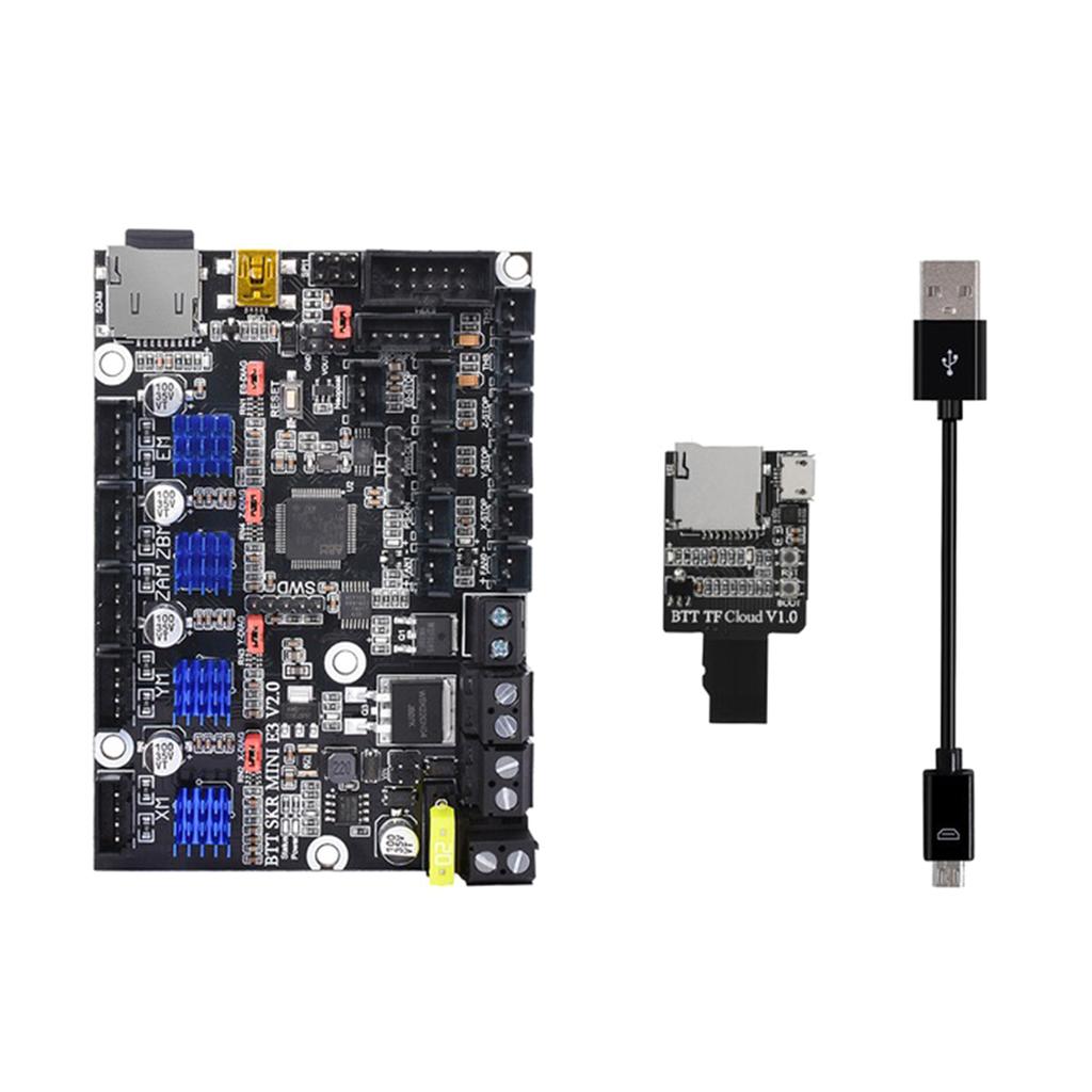 BIGTREETECH SKR Mini E3 V2.0 Scheda Controllo Stampante 3D - Silenziosa, 32 Bit, Con TMC2209 - Foto 8
