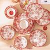 Kangmo Retro Garden Ceramic Dinnerware Set