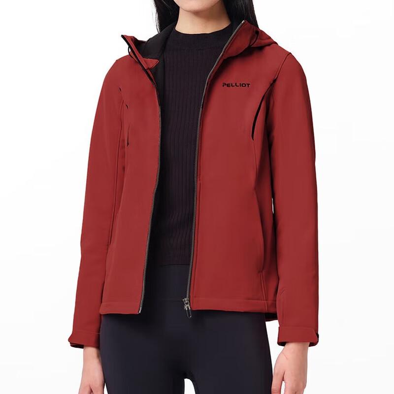 Pelliot Women's Autumn Winter Outdoor Softshell Jacket