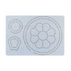 Plastic Stencil For DIY Patchworks Sewing Embroidery Patchworks Sewing Craft Templates For Embroidery Patchworks Sewing Craft