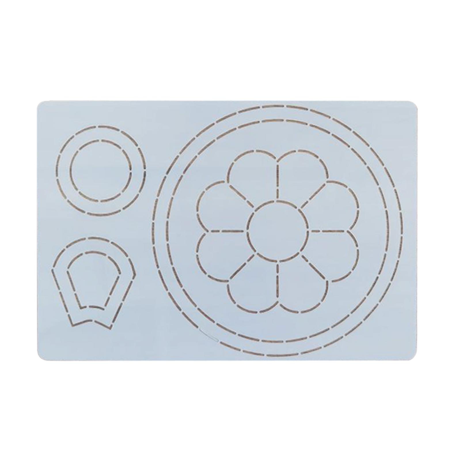 

Plastic Stencil For DIY Patchworks Sewing Embroidery Patchworks Sewing Craft Templates For Embroidery Patchworks Sewing Craft As Shown апельсиновой корки