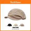 Classic Beret Hat For Women With Breathable Cotton Linen Materials For Spring Autumn Sun Protection