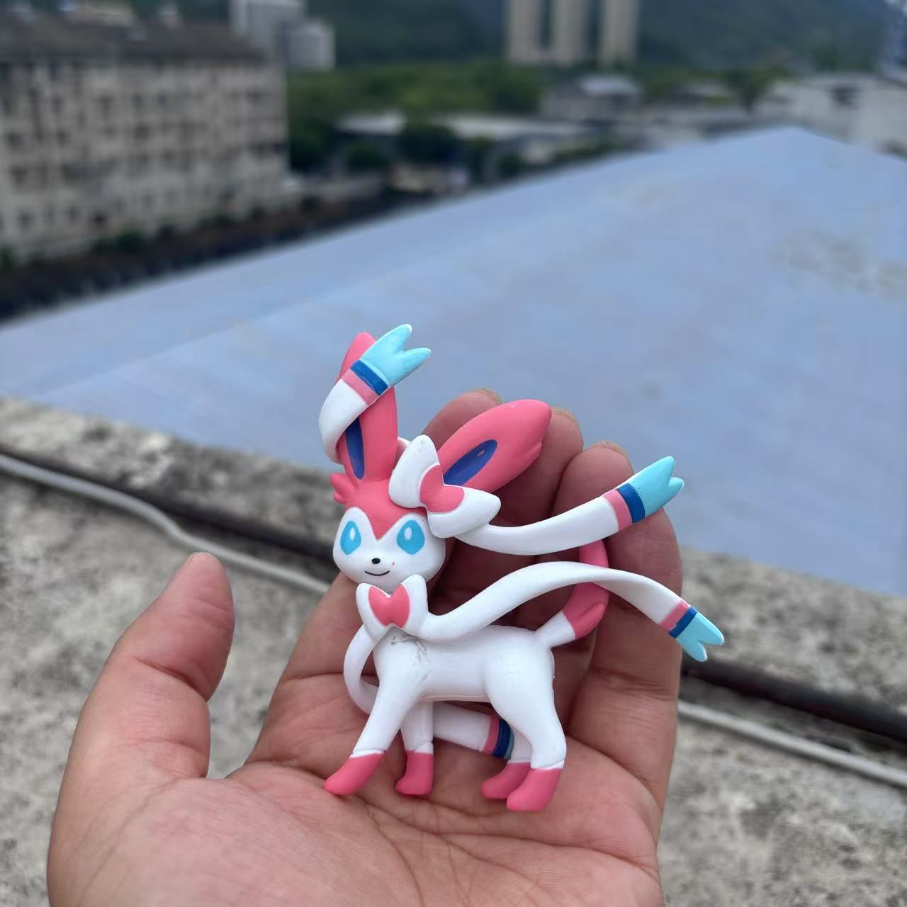 Pokemon Sylveon Eevee Figure Toys 10cm no box