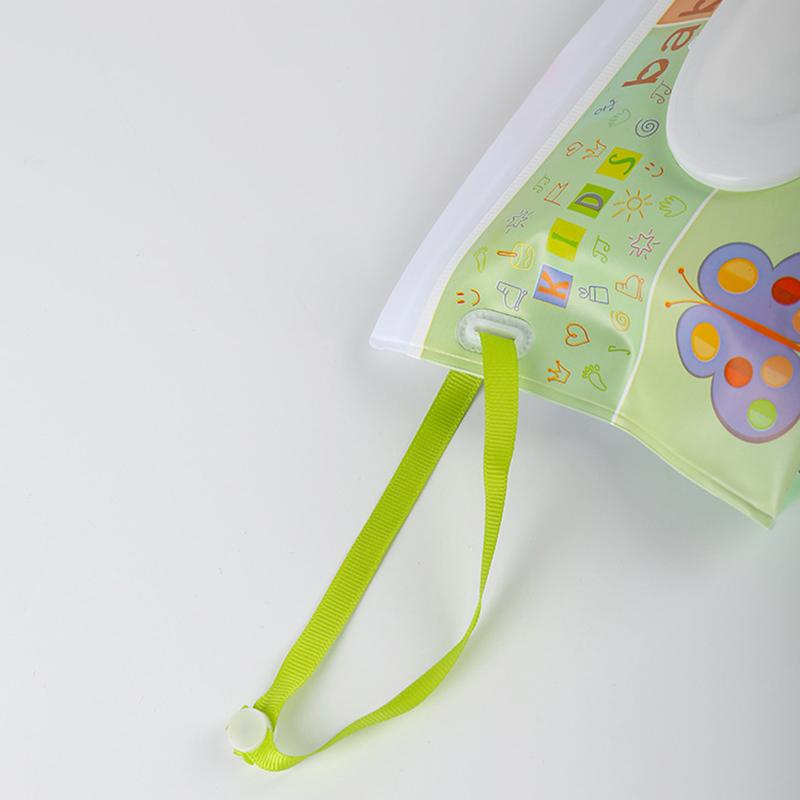 1 Adet Eva Bebek Islak Mendil Kılıfı Mendil Tutucu Kutu Kapaklı Çıtçıtlı Askılı Yeniden Kullanılabilir Doldurulabilir Islak Mendil Çantası Dış Mekan Kullanışlı Peçete Kutusu