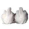 White Feather Bridal Hairpin: Swan-Inspired Headdress for Children's Ballet and Wedding Stage Performances