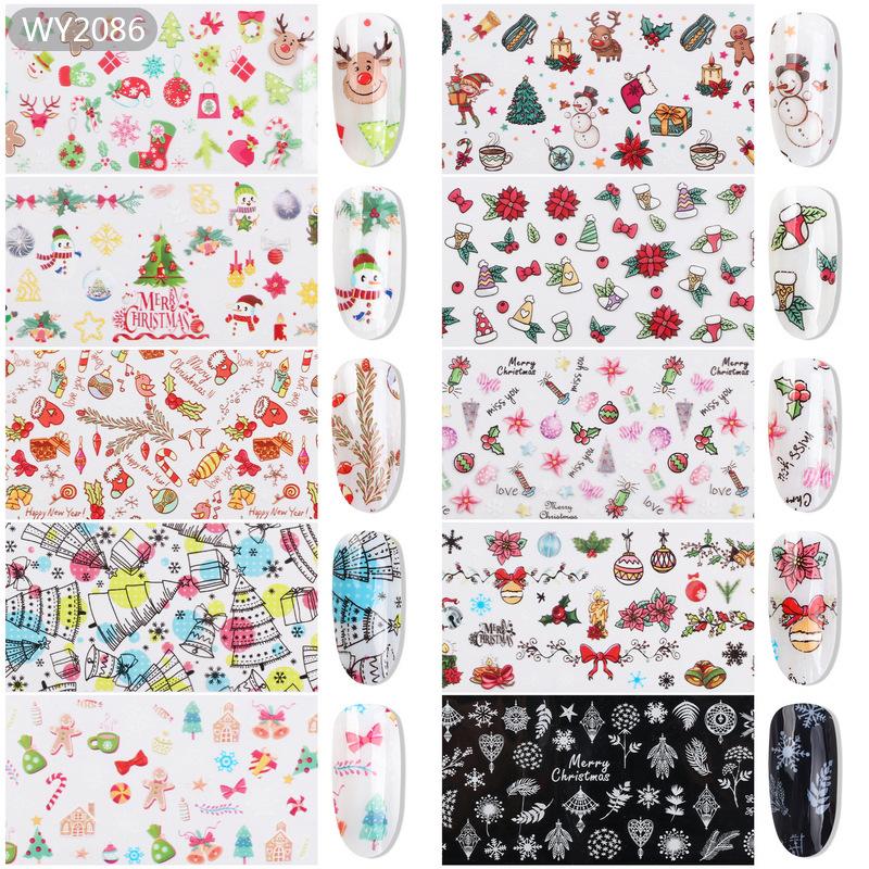 Nail Sticker Marble Pattern Nail Foil Nail Art Transfer Decals Slider Nail Water Decal Design Accessories Manicures Decorations
