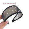 Soft Fabric Hair Hoop Polka Dot Pattern Wide Headband Comfortable Mesh Headband  Travel Use