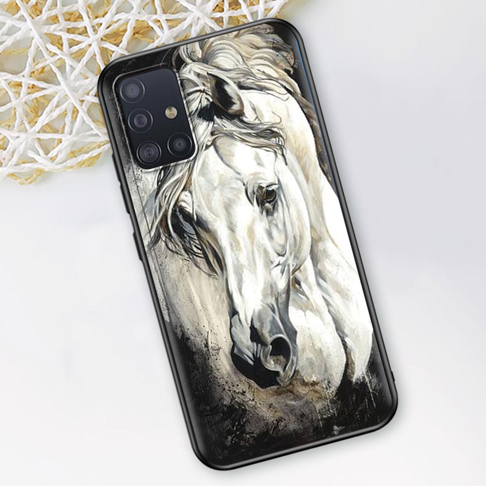 

Чехол для Samsung Galaxy A51 A12 A21s A71 A52 A31 A32 A02s A72 A11 A41 A22 A01 A42 A91, черный мягкий чехол Samsung A91