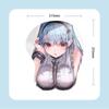 G05 Anime Beauty Poggiapolsi Mouse Pad in Silicone 3D - Confortevole, Morbido e Design Ispirato ai Cartoni Animati