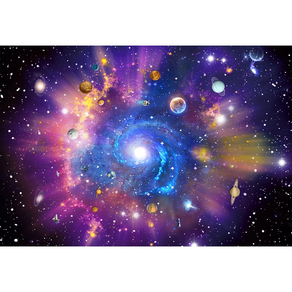 Galaxy Wall Mural 3d Star Universe Galaxy Wallpaper Living Room Bedroom Home Decor