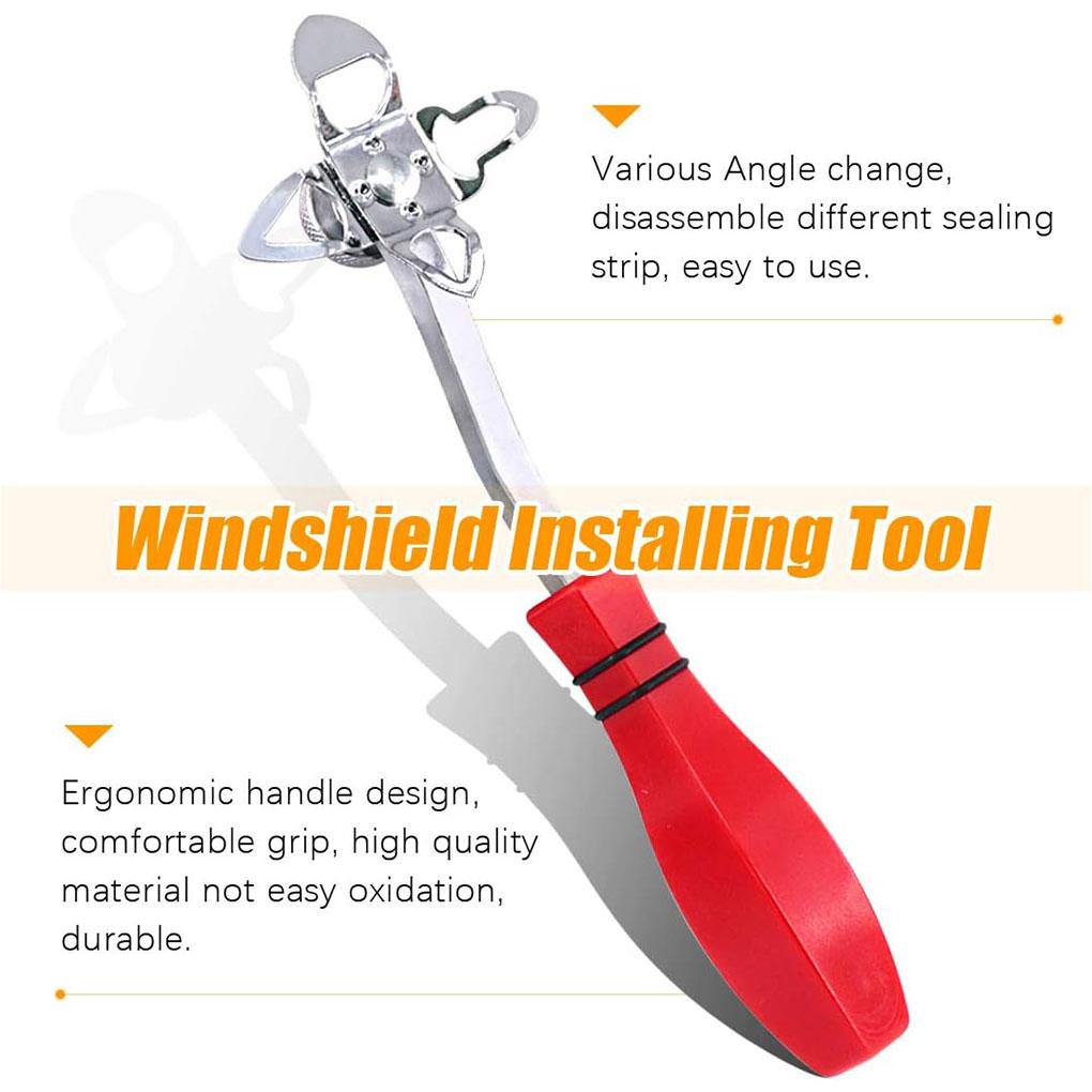 Windshield Locking Strip Tool Car Windscreen Removal & Installation Tools Windshield Seal Strip Remover Car Repair Accessories