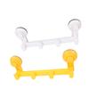 Vacuum Suction Cups and Row Hooks 5kg Wall Mounted Suction Hanger No Drilling Wall Hooks for Bathroo