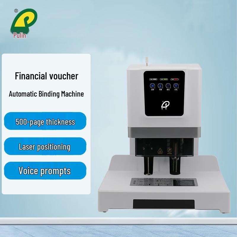 

Pulin APL-50K Automatic Financial Binding Machine CN plug (adapter included)