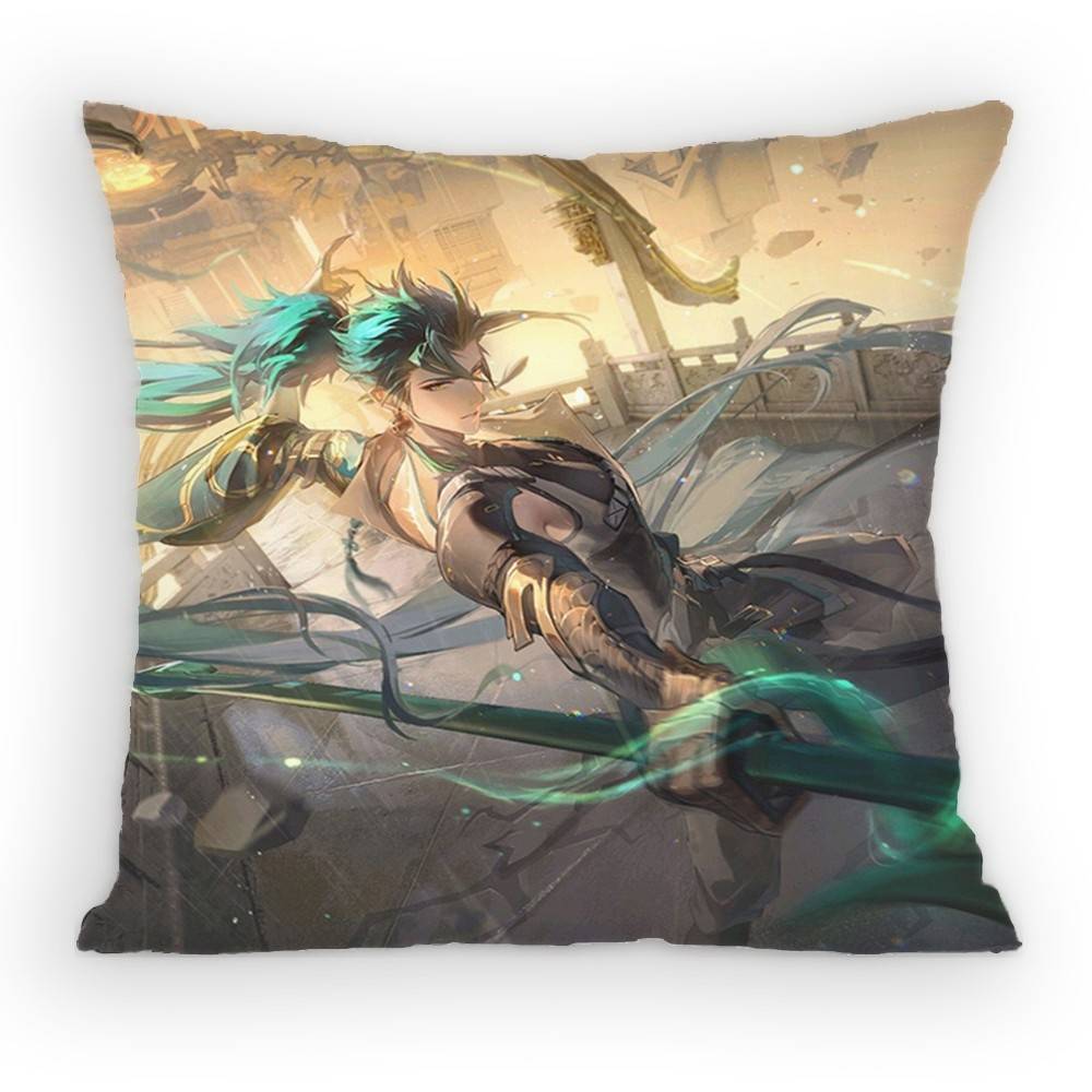 

Open world Game Wuthering Waves Jiyan Pillow Case Sofa Living Room for Bedroom car Headboard Cushion Square Cushion Nap Time 30x30 cm