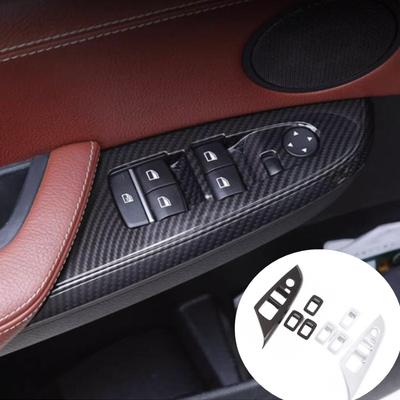 For BMW X3 X4 F25 F26 2011-17 Car Styling Door Button Panel Stickers Cover Trim Frame Window Glass Lifting Interior