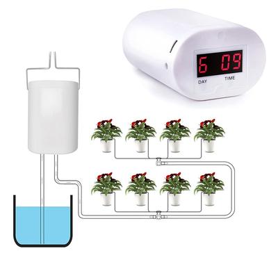 Automatic Watering Pump 2/8/16 Heads Pump Self-Watering Kit Flowers Plants Sprinkler Drip Irrigation System Device Garden Tools