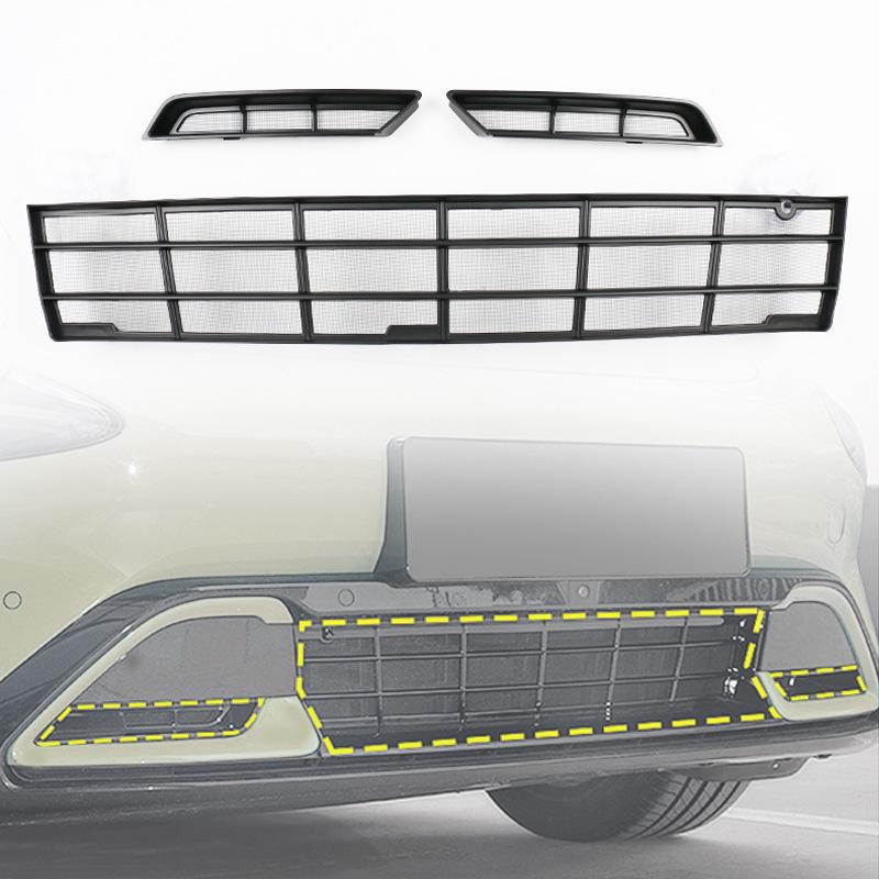 Xiaomi SU7 Front Bumper Insect Net: Protects Car Front, Ideal for Insect Prevention