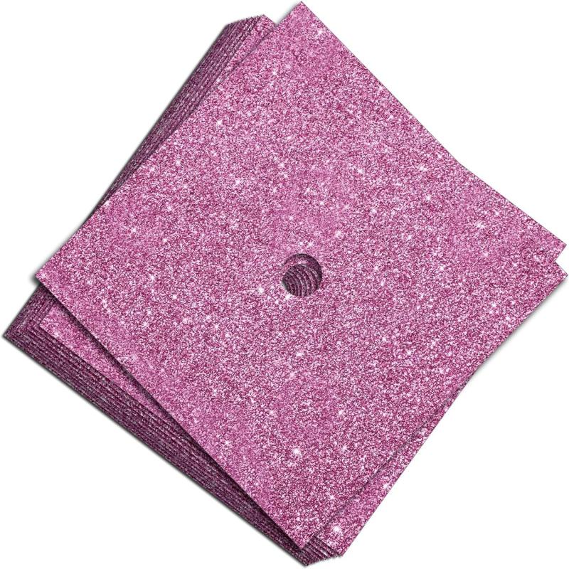 

1/5 Pcs Self Adhesive Graduation Hat Decoration Stickers Degree Ceremony Graduation Cap Topper Eva Sticker University Party Supp 1PCS рожевий