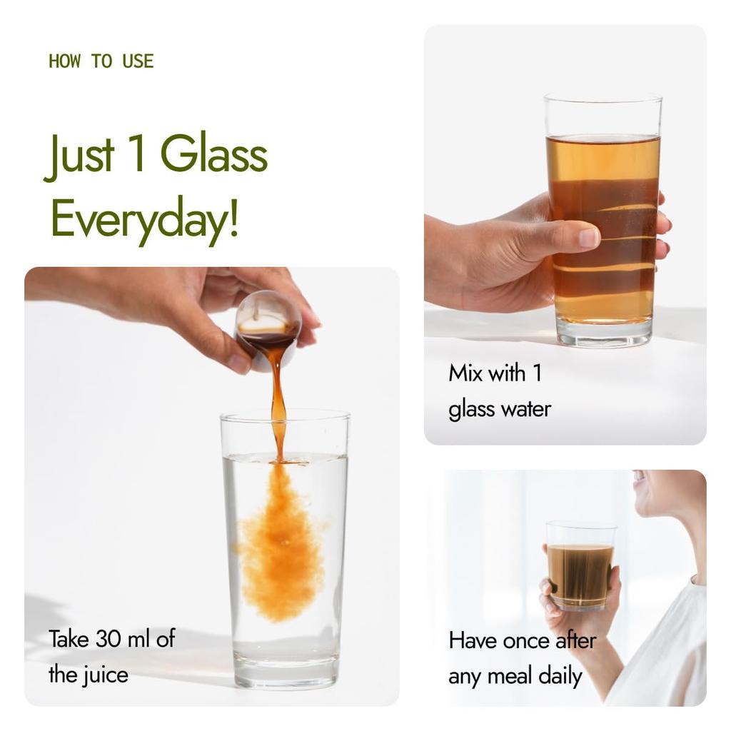 Kapiva Papaya Leaf Juice 500 ml Natural Plant Based Wellness Drink No Artificial Colours Flavours Daily Routine