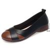 Fashion AIYUQI Mom Shoes Anti-slip 2025 Autumn New Genuine Leather Ladies' Shoes Large Size One-legged Shoe Women