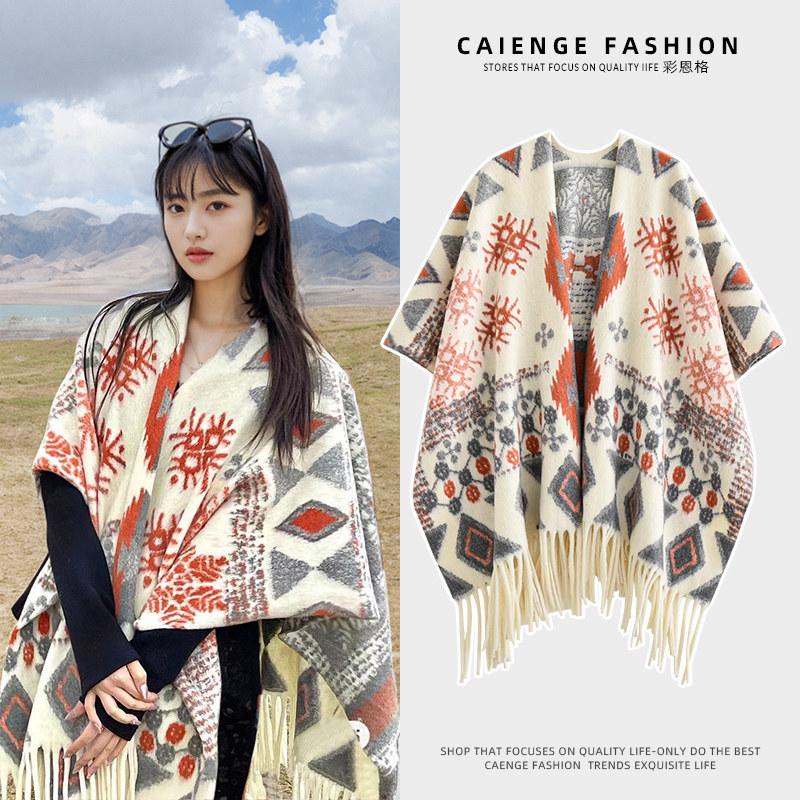 Solid color gray triangular shawl with women's new triangular scarf, young fashion and high sense of versatility